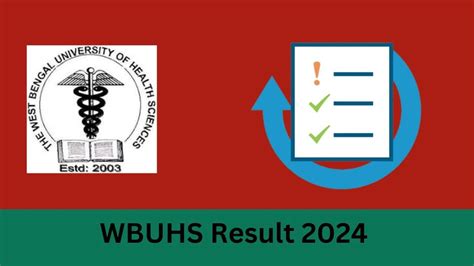 wbuhs result 2024